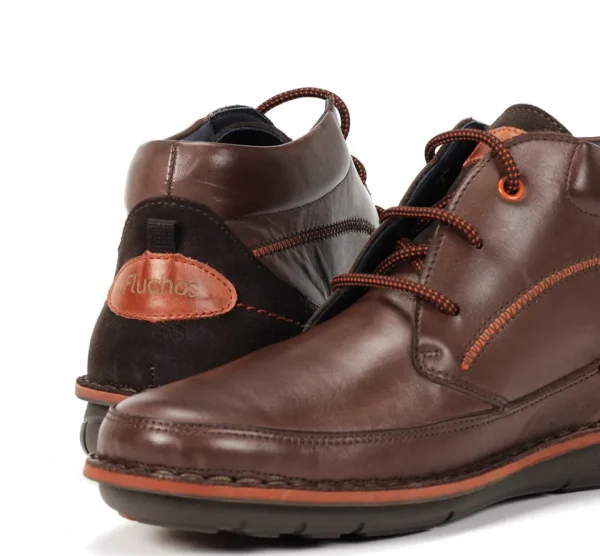 Fluchos ALFA F1028 Brown Ankle Boot- Low Boots