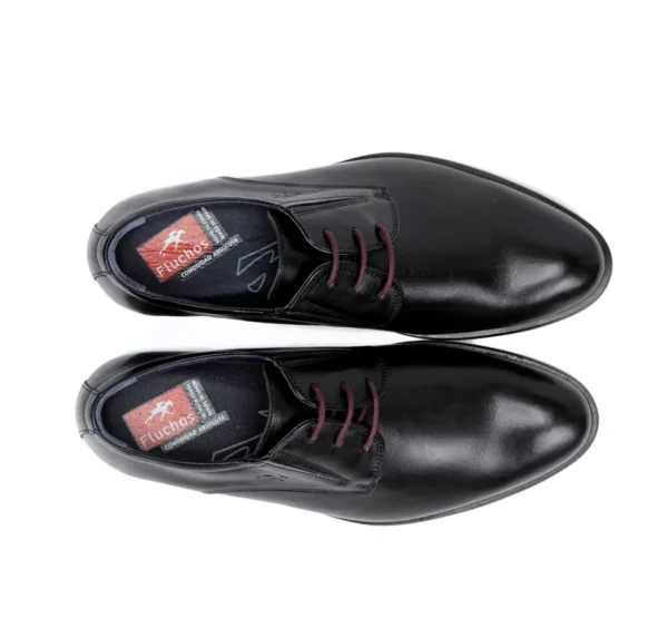 Fluchos APOLO 8551 Black Shoe- Men