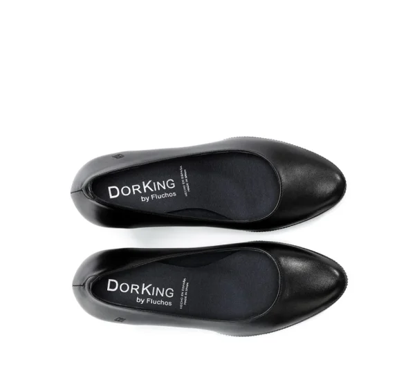 Fluchos BLESA D5794 Black Shoe- Formal Shoes | Heels