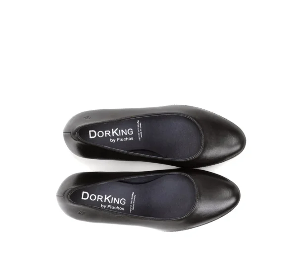 Fluchos BLESA D5794 Black Shoe- Formal Shoes | Heels