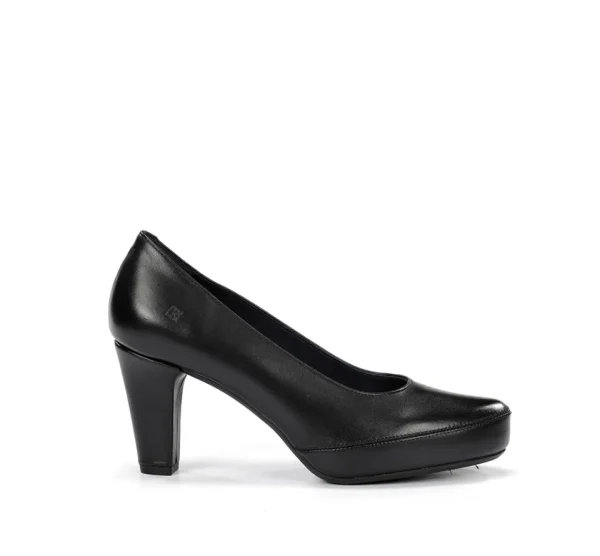 Fluchos BLESA D5794 Black Shoe- Formal Shoes | Heels