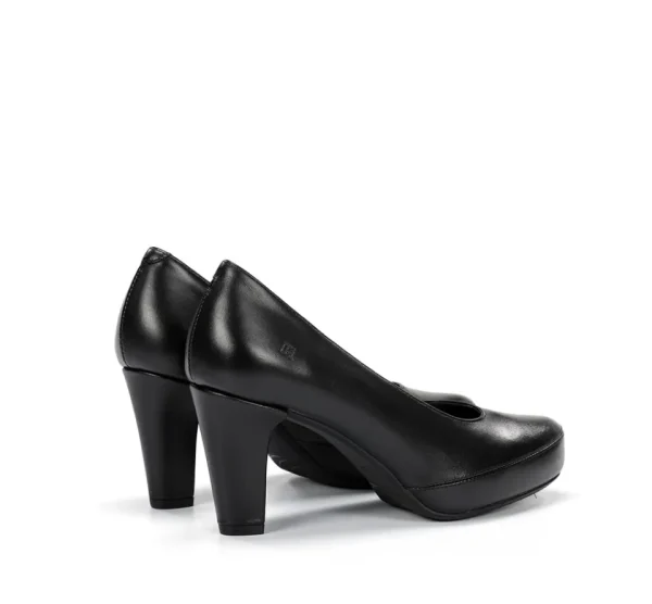 Fluchos BLESA D5794 Black Shoe- Formal Shoes | Heels