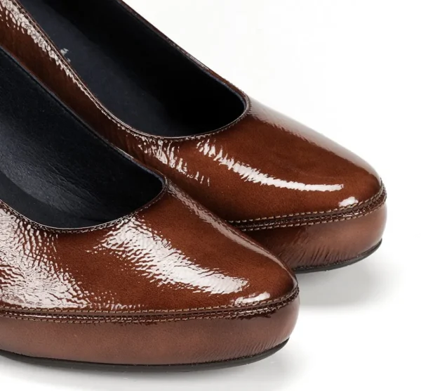 Fluchos BLESA D5794 Brown Shoe- Formal Shoes | Heels