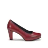 Fluchos BLESA D5794 Burgundy Shoe- Formal Shoes | Heels