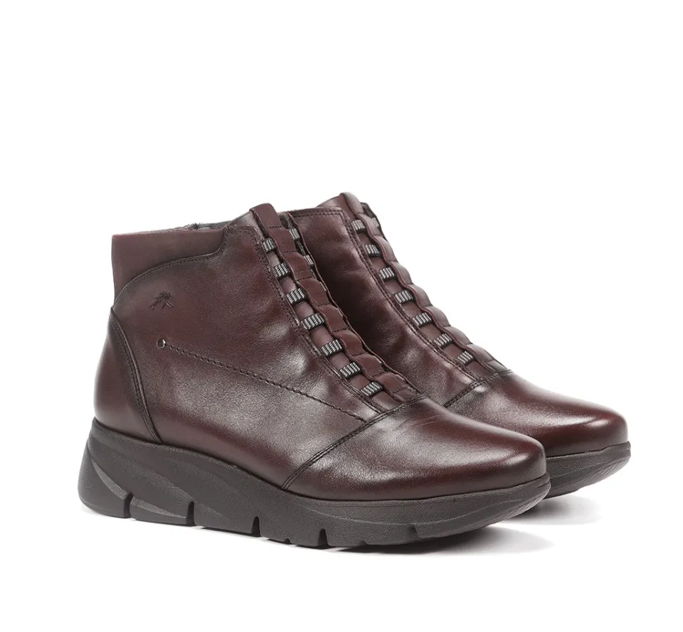 bona_f_burgundy_ankle_boo_1.webp Fluchos BONA F1358 Burgundy Ankle Boot- Ankle Boots