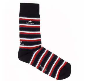 Fluchos CA0009 Calcetin largo Royal-rayas (2p)- Socks