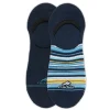Fluchos CA0002 Stripes and Navy Pinkies- Socks
