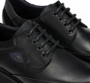 Fluchos CELTIC F0248 Black Shoe- Formal Shoes