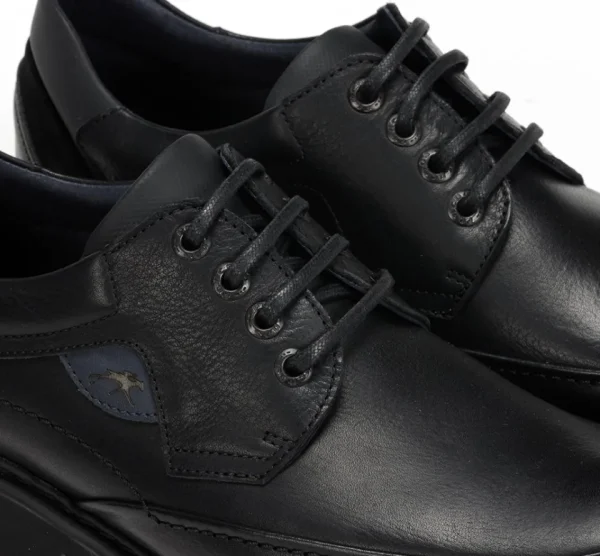 Fluchos CELTIC F0248 Black Shoe- Formal Shoes