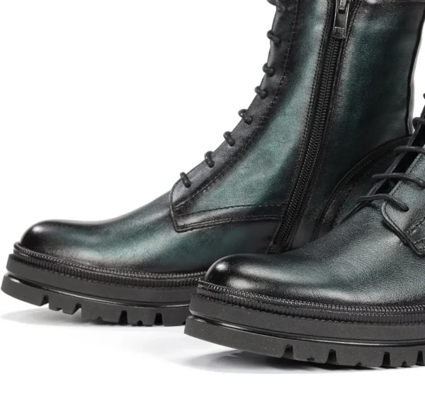 Fluchos COSMO D9389 Green Ankle Boot- Ankle Boots