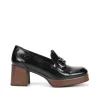 Fluchos CRISTEL D9155 Black Shoe- Heels