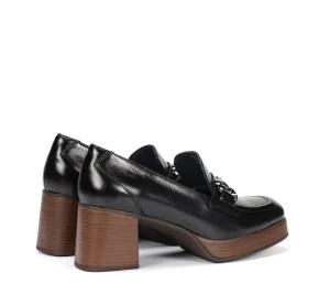 Fluchos CRISTEL D9155 Black Shoe- Heels