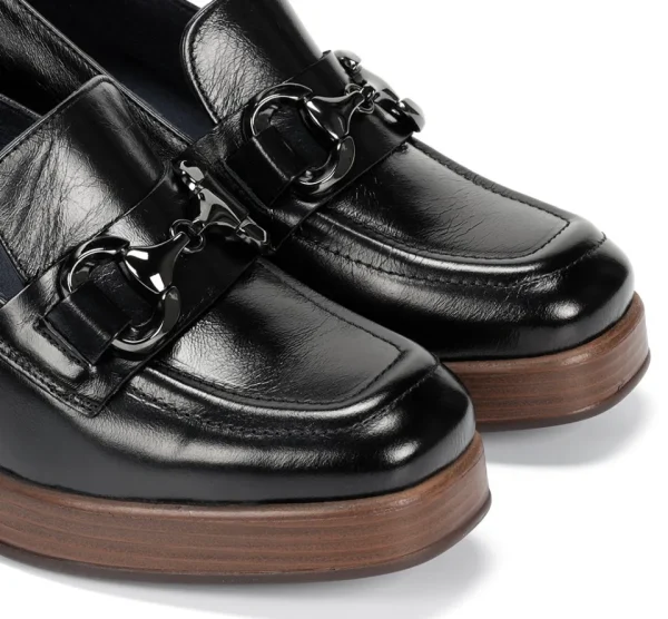 Fluchos CRISTEL D9155 Black Shoe- Heels
