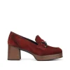 Fluchos CRISTEL D9155 Red Moccasin- Heels