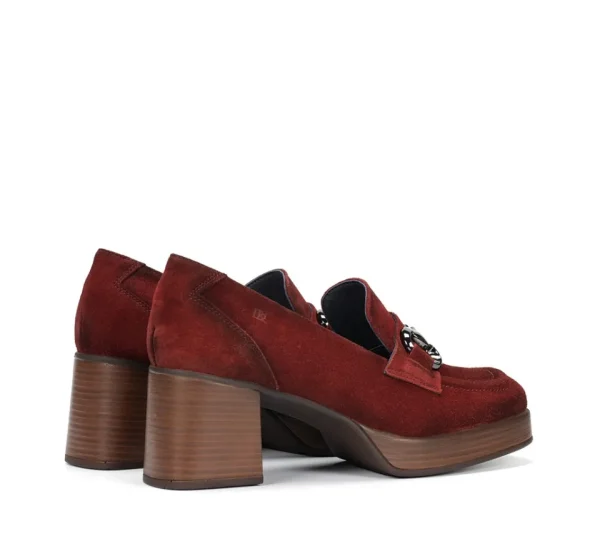 Fluchos CRISTEL D9155 Red Moccasin- Heels