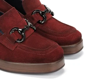Fluchos CRISTEL D9155 Red Moccasin- Heels