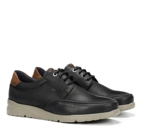 Fluchos DARYL F1460 Black Shoe- Formal Shoes