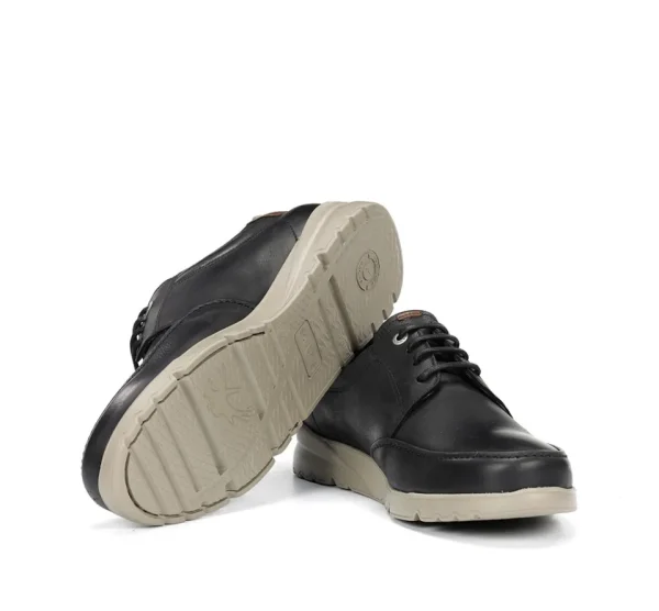 Fluchos DARYL F1460 Black Shoe- Formal Shoes