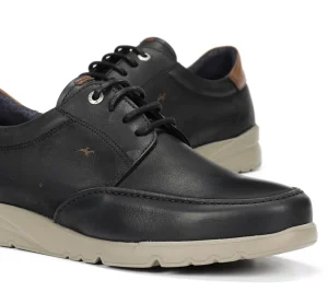 Fluchos DARYL F1460 Black Shoe- Formal Shoes