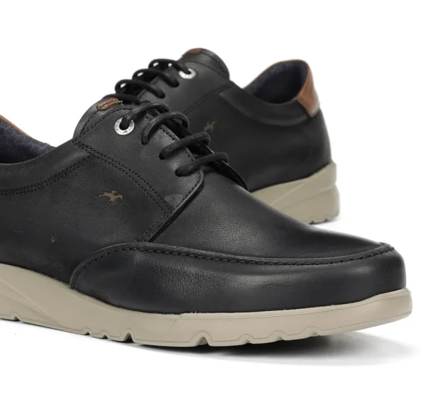 Fluchos DARYL F1460 Black Shoe- Formal Shoes