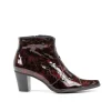 Fluchos DEISY D8248 Burgundy Ankle Boot- Ankle Boots | Heels