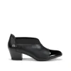 Fluchos DORA D8880 Black Shoe- Formal Shoes