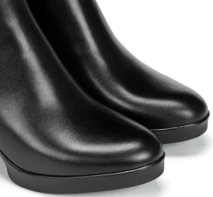Fluchos ELITE D9423 Black Ankle Boot- Ankle Boots | Heels