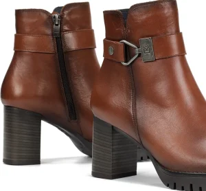 Fluchos EVIE D8961 Brown Ankle Boot- Ankle Boots | Heels