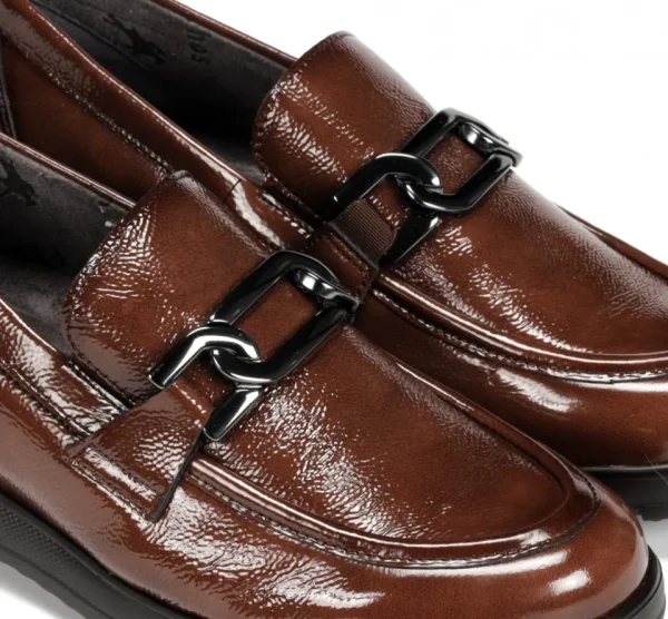 Fluchos GLADIS F1794 Brown Moccasin- Heels