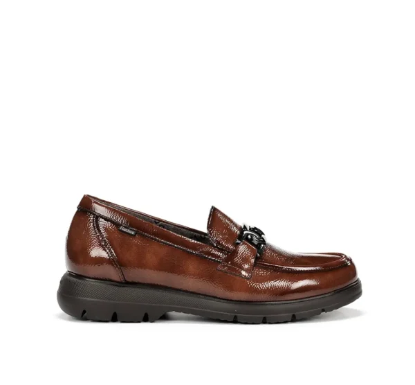 Fluchos GLADIS F1794 Brown Moccasin- Heels