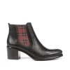 Fluchos LEXI D8608 Black Ankle Boot-Women Women