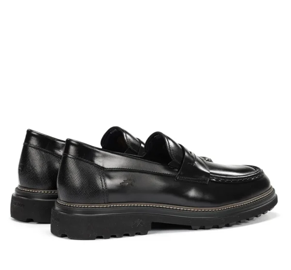 Fluchos LINCON F2058 Black Moccasin- Moccasins