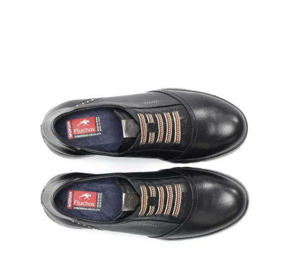 Fluchos LIVE F2096 Black Sneaker- Sneakers