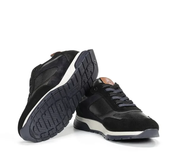 Fluchos LOUIS F1959 Black Sneaker- Lace-Up Shoes | Sneakers