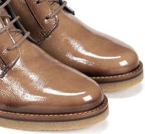Fluchos LUCERO D8686 Brown Ankle Boot- Ankle Boots | Heels