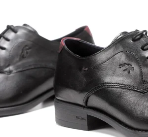 Fluchos LUKE F1055 Black Shoe- Formal Shoes