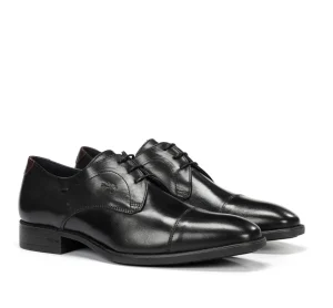 Fluchos LUKE F1055 Black Shoe- Formal Shoes