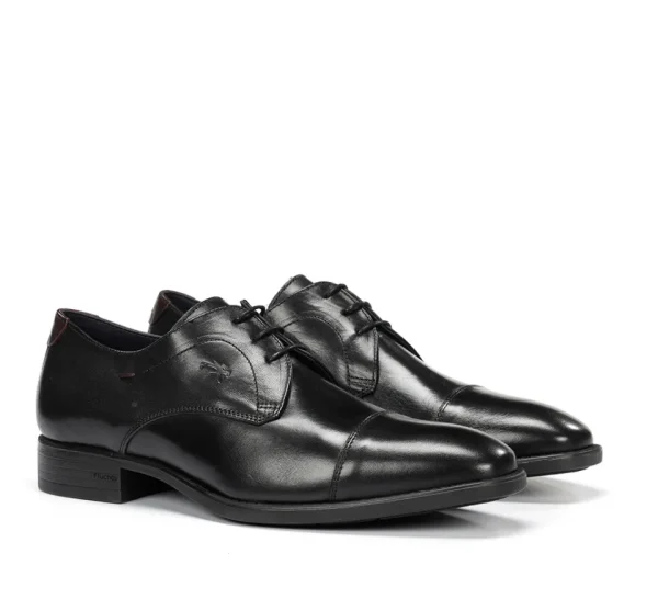 Fluchos LUKE F1055 Black Shoe- Formal Shoes