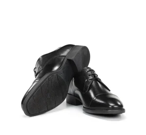 Fluchos LUKE F1055 Black Shoe- Formal Shoes