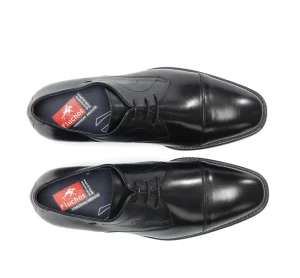 Fluchos LUKE F1055 Black Shoe- Formal Shoes