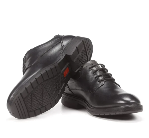 Fluchos MAGNUS F1304 Black Shoe- Formal Shoes