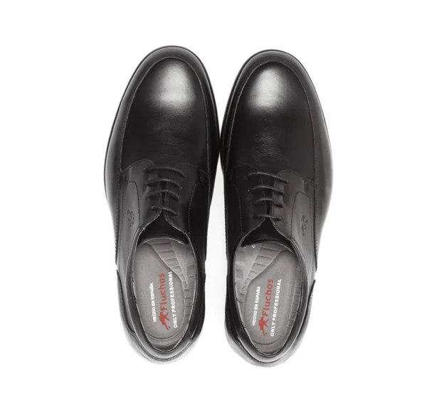 Fluchos MAITRE 8903 Black Shoe- Formal Shoes