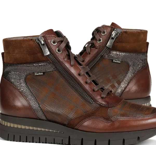 Fluchos MERYL F1812 Brown Ankle Boot-Women Women