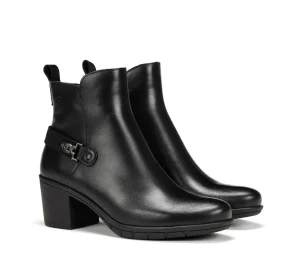Fluchos NYDIA F1798 Black Ankle Boot- Ankle Boots | Heels