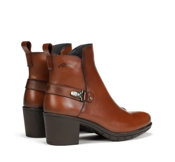 Fluchos NYDIA F1798 Brown Ankle Boot- Ankle Boots | Heels