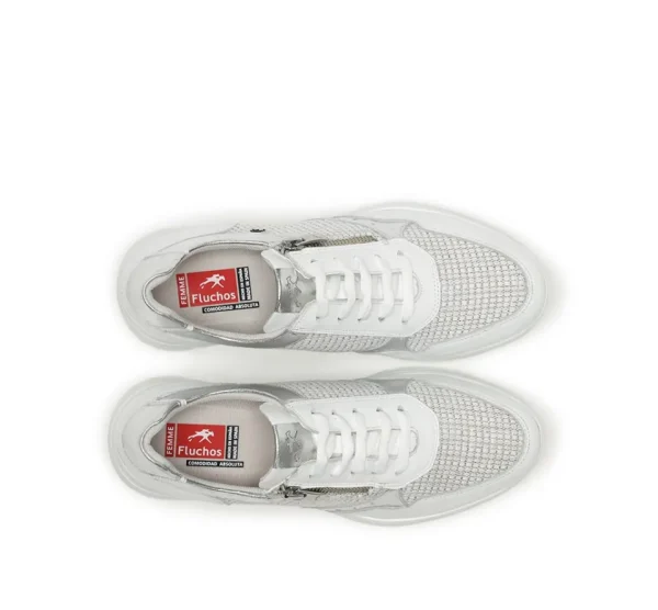 Fluchos OLAS F1660 White Sneakers-Women Women