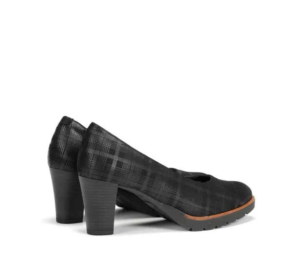 Fluchos OPIUM D7976 Black Shoe- Formal Shoes