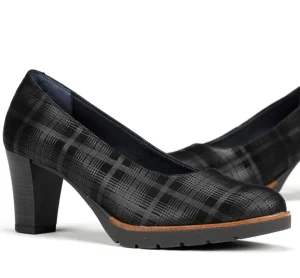 Fluchos OPIUM D7976 Black Shoe- Formal Shoes