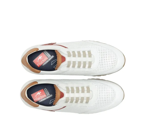 Fluchos SANDER F1189 White Sneakers- Men