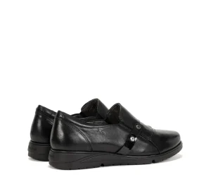 Fluchos STYLL F1567 Black Shoe- Formal Shoes
